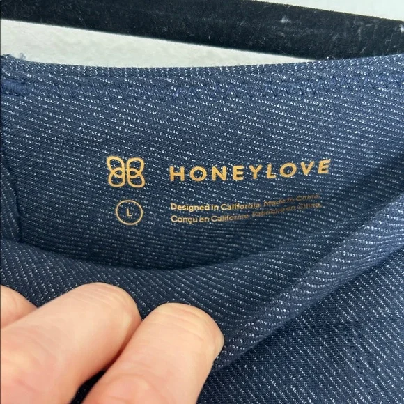 Honeylove EverReady Shaping Pants in Stormy Blue size Large NWT - Picture 6 of 11